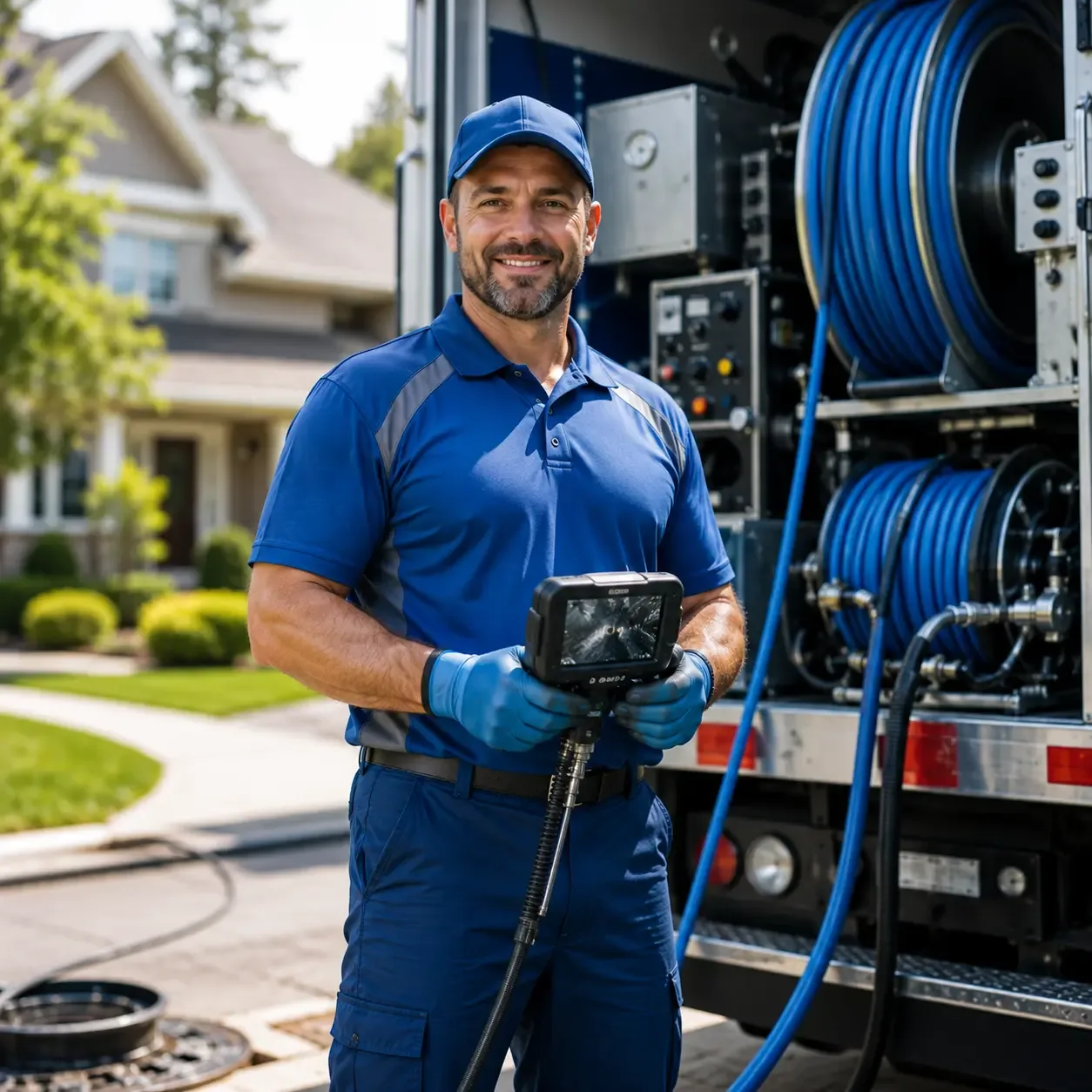 Local outdoor drain cleaning specialists in Romayor, TX
